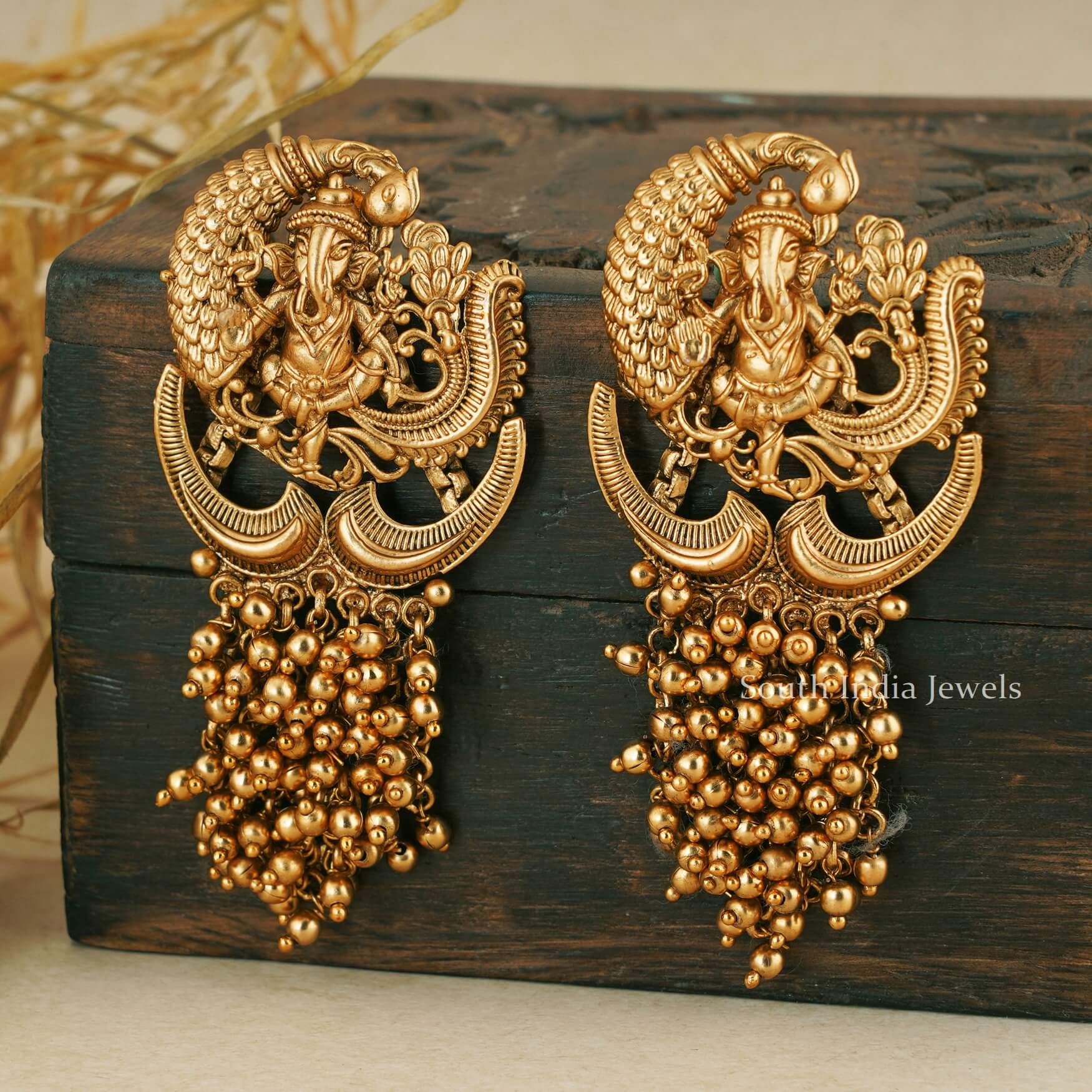 Long deals antique earrings