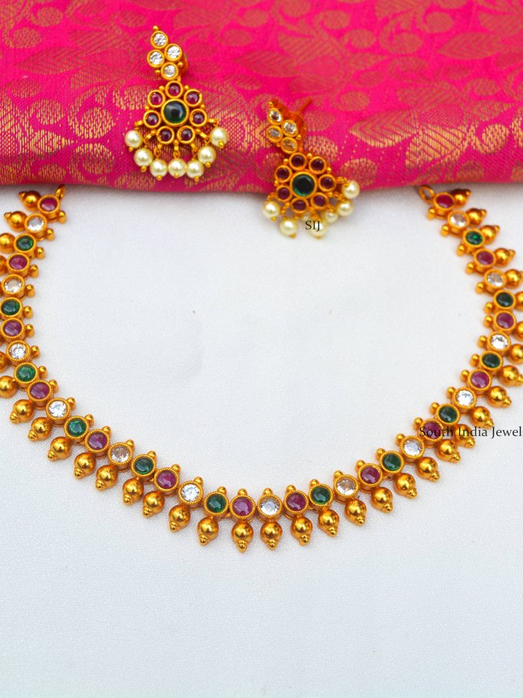 Multicolor Kemp Design Necklace
