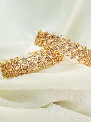 Stunning AD Stones Bangles