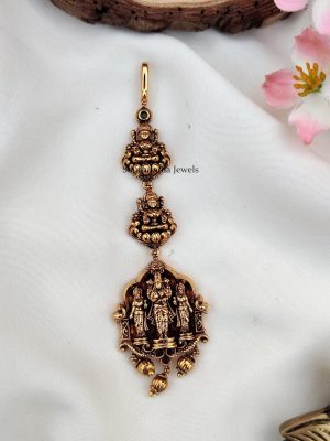 Antique Narayana Lakshmi Maang Tikka