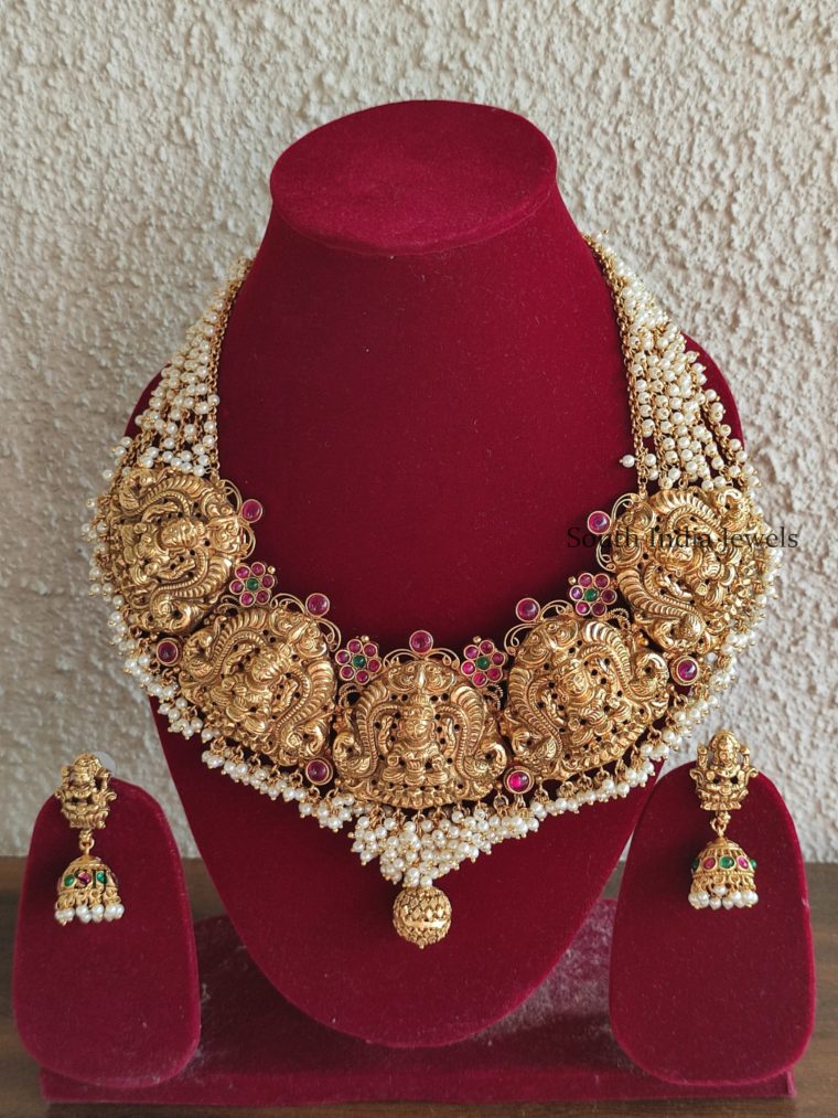 Bridal Lakshmi Design Jhumkas (2)