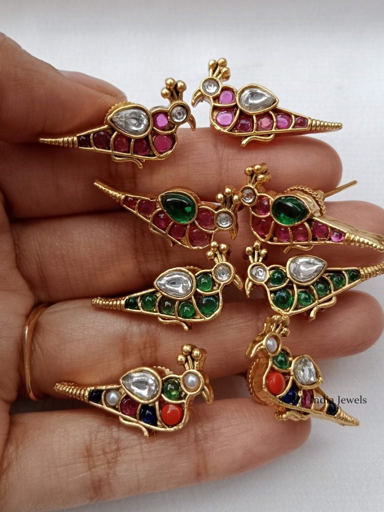 Elegant kemp Bird Earrings (