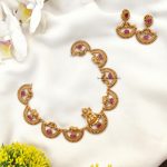 Elephant Lakshmi Design Necklace