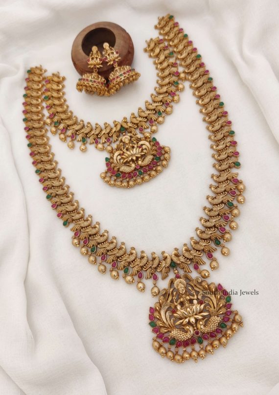 Lakshmi Temple Jewellery Combo Set (2)