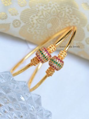 Multi Color Ball Bangles