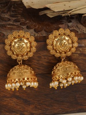 Rich Royal Ganesh Jhumkas (