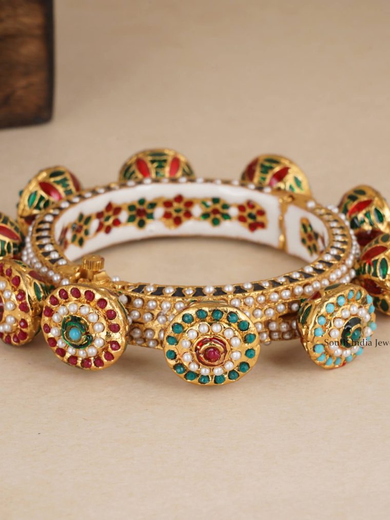 Royal Multicolor Single Kada Bangle