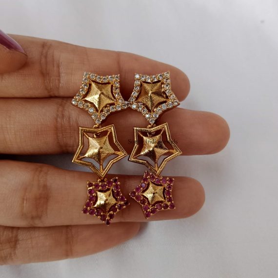 Stunning Star Design Necklace (2)