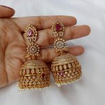 Three Layers AD Jhumkas