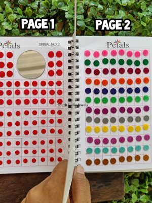 Traditional Multi Color Bindi Book