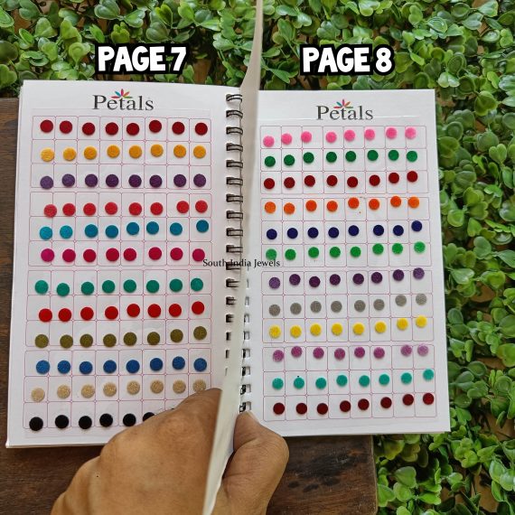 Traditional Multi Color Bindi Book
