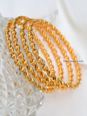 Trendy Rope Design Bangles