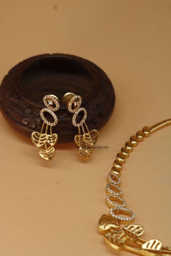 Trendy & Simple Stone Necklace Set