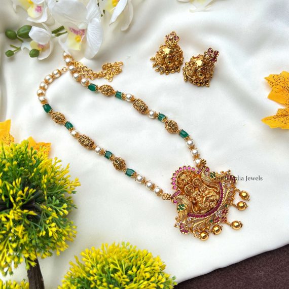 Vishnu Garuda Pearl Beads Mala (3)