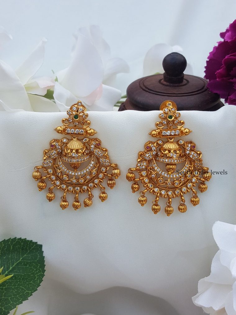 Amazing Chandbali Design Earrings