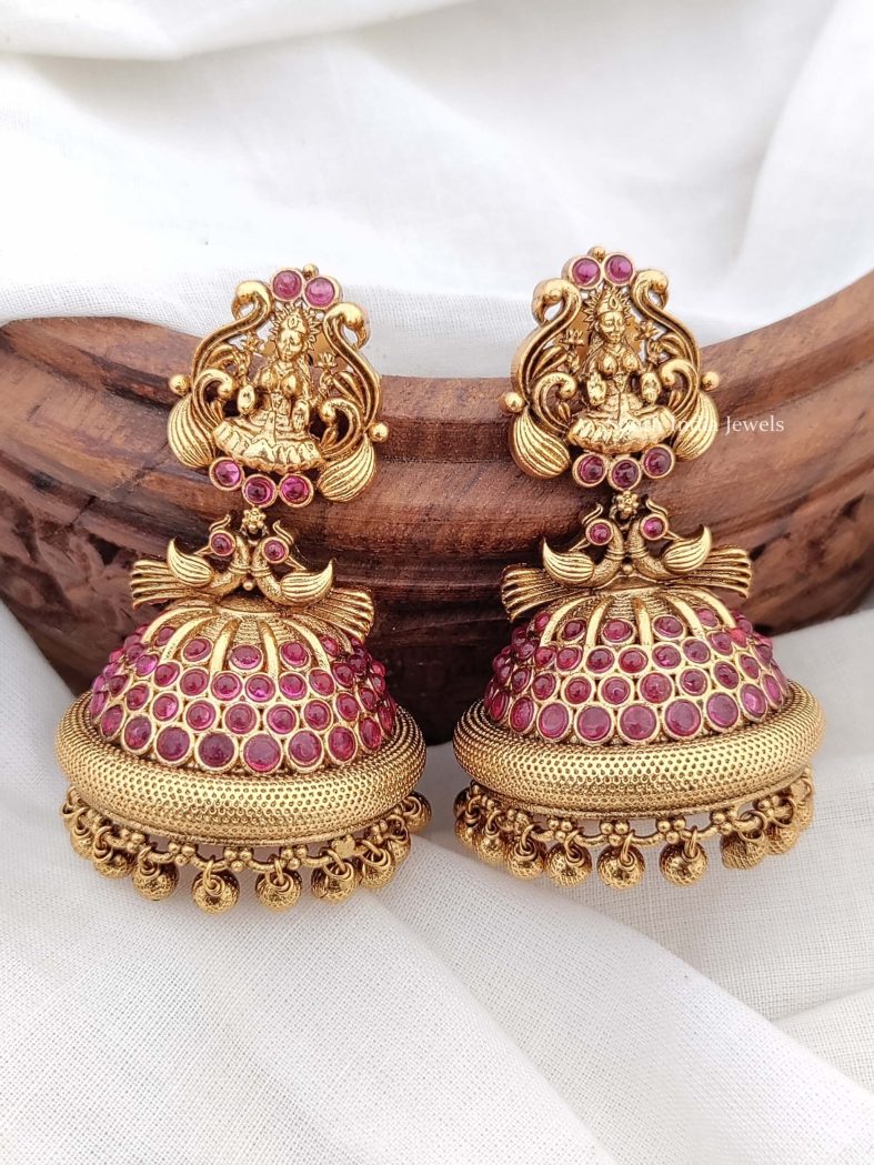 Attractive Lakshmi Jhumkas