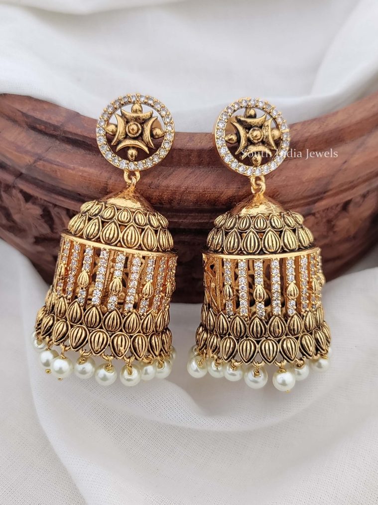 Awesome Antique Jhumkas