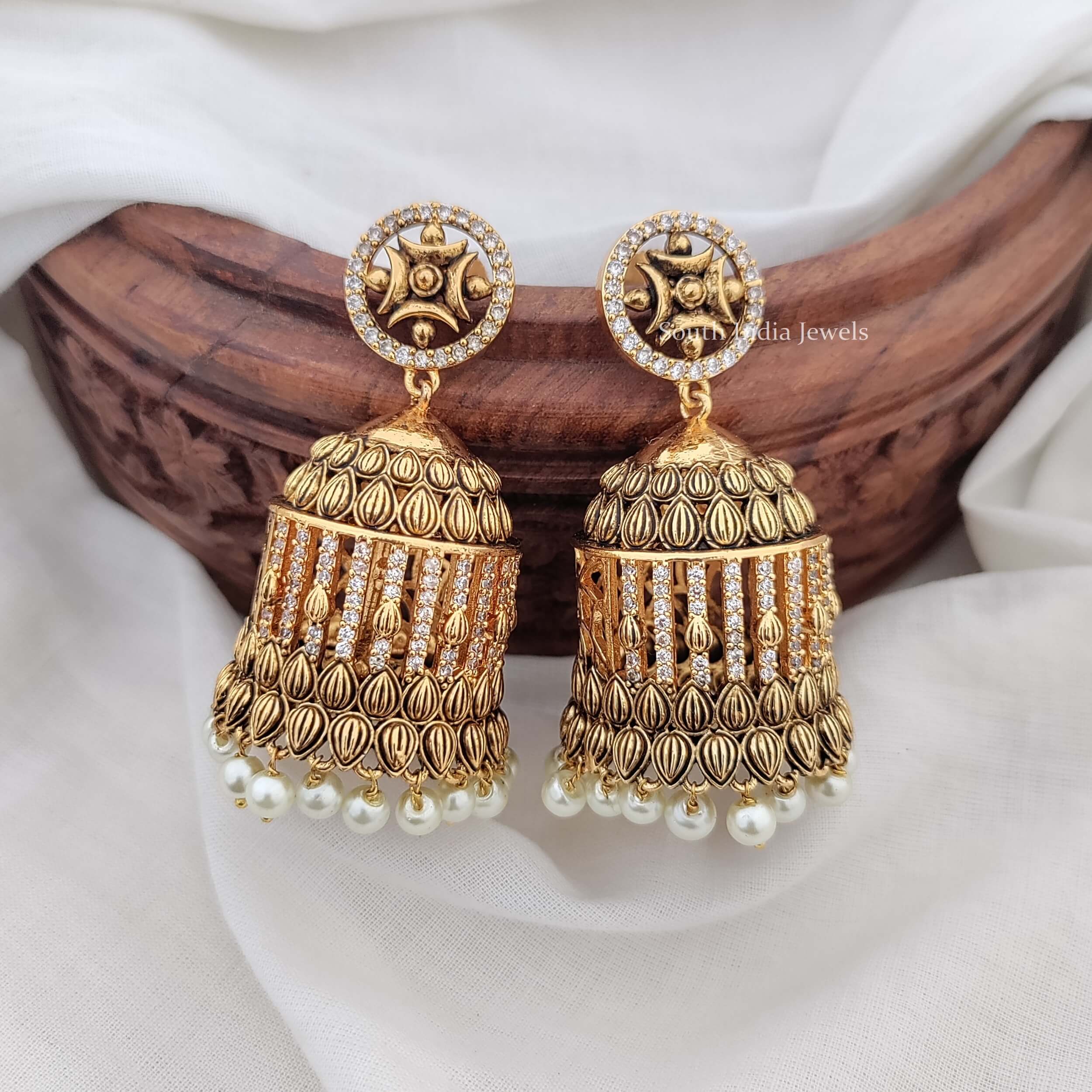 Awesome Antique Jhumkas