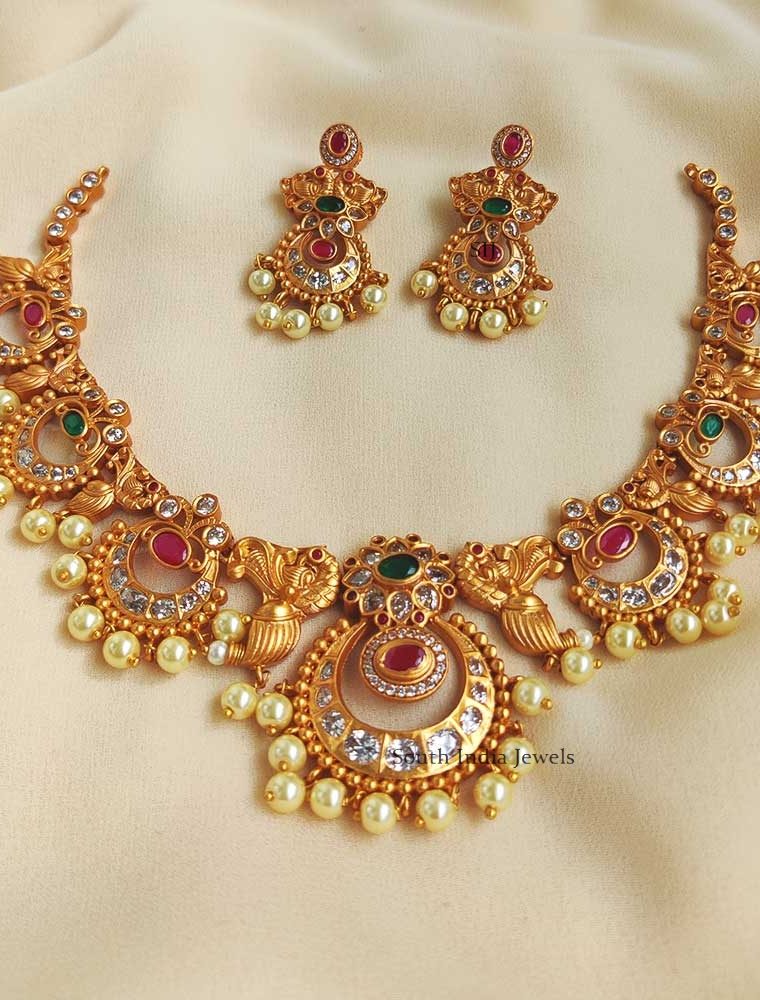 Elegant Chandbali Design Necklace