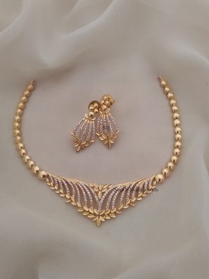 Fabulous CZ Stones Necklace (2)