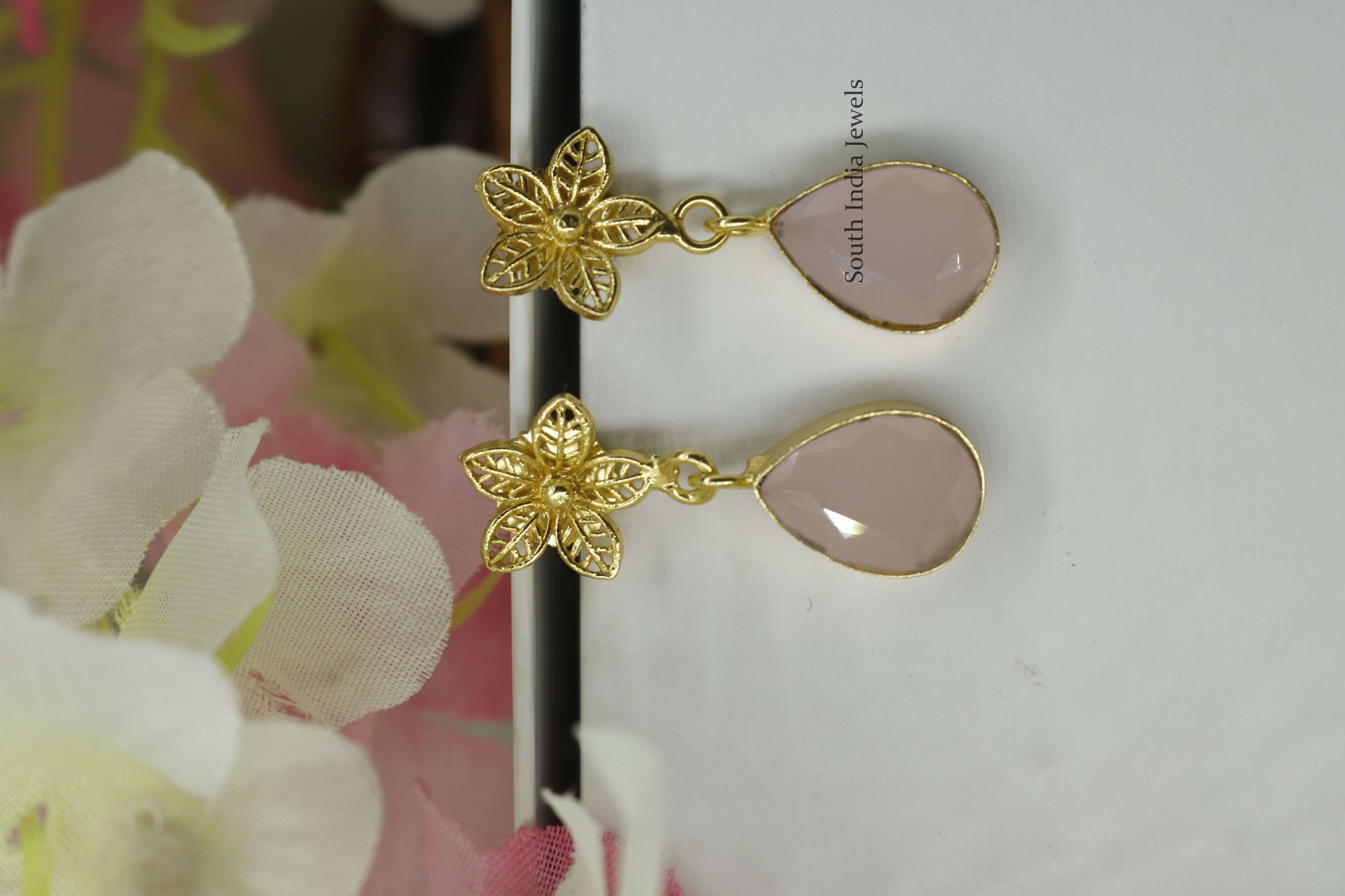 Flower Dtone Elegant Earrings (2)