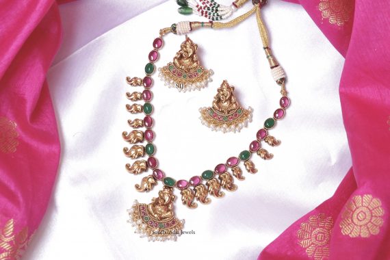 Ganesh Design Necklace