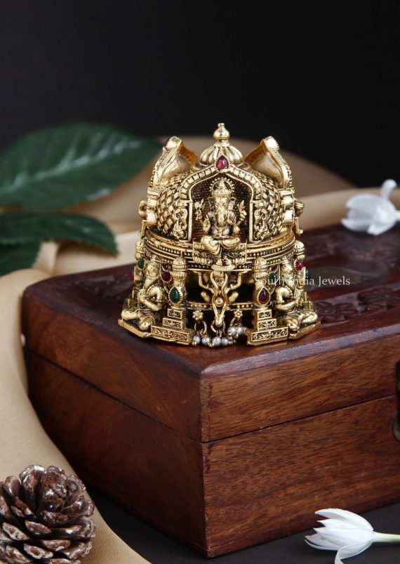 Ganesha Lakshmi Kum Kum Box