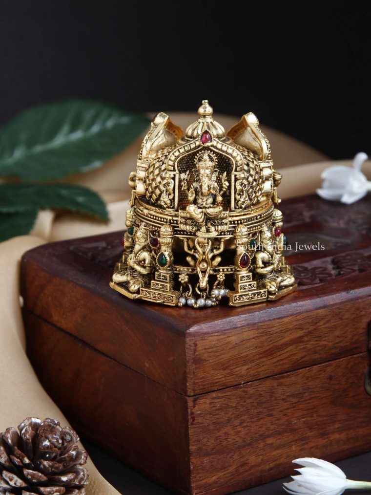 Ganesha Lakshmi Kum Kum Box