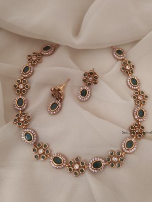 Gorgeous Stones Design Necklace (2)