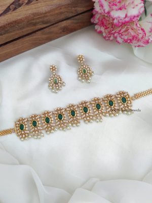 Green Stones AD Choker (