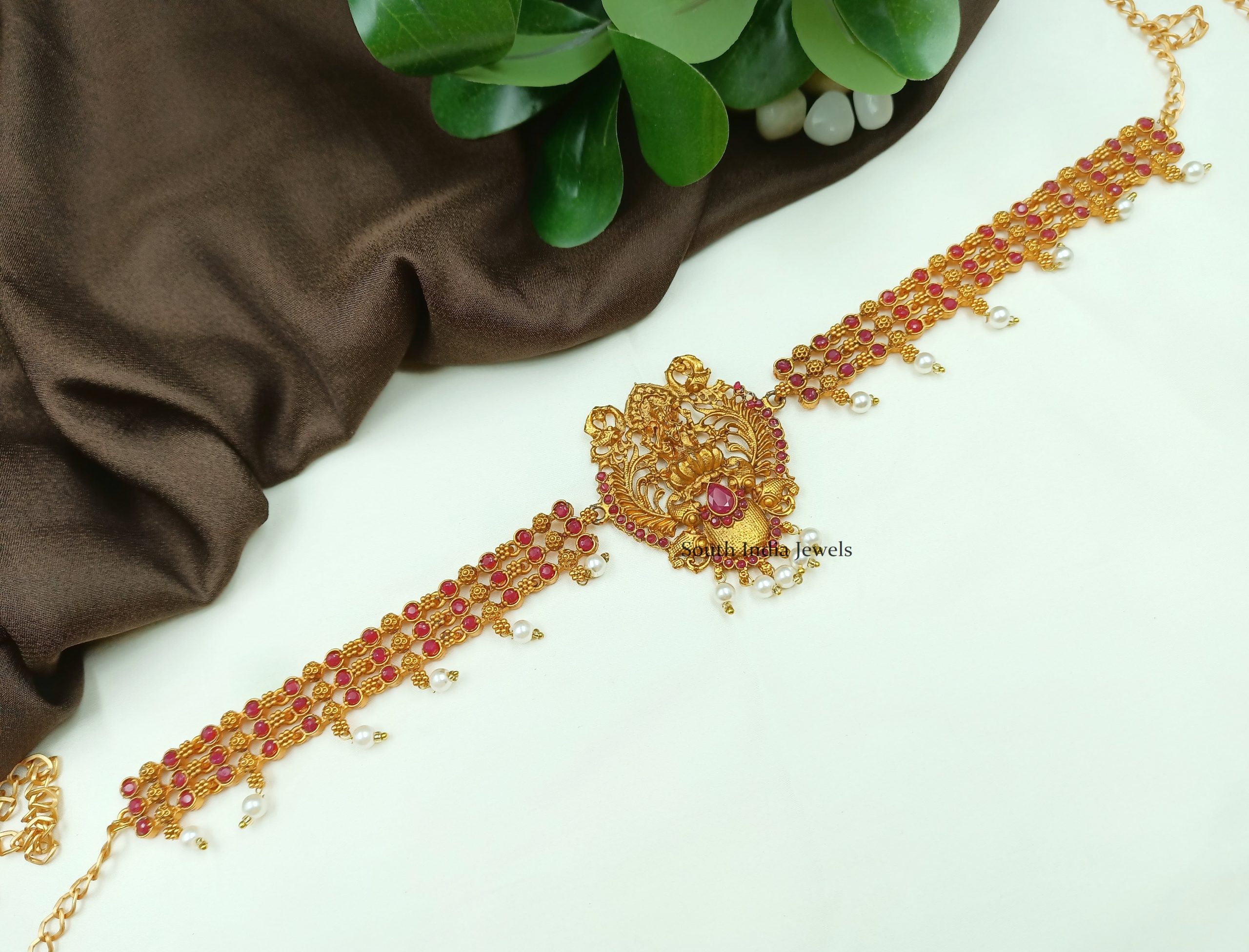 Simple Design Kids Vaddanam (Oddiyanam)- South India Jewels