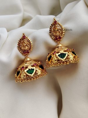 Lakshmi Palakka Design Jhumkas