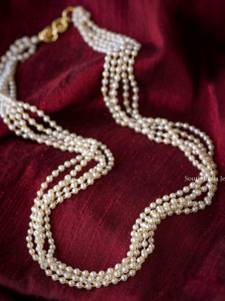 Pearl Layered Design Chain