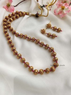 Royal and Stylish Golden Beads Chain