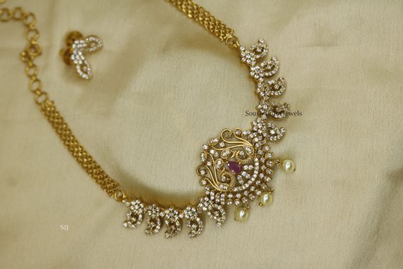 Ruby Stones Temple Necklace (2)
