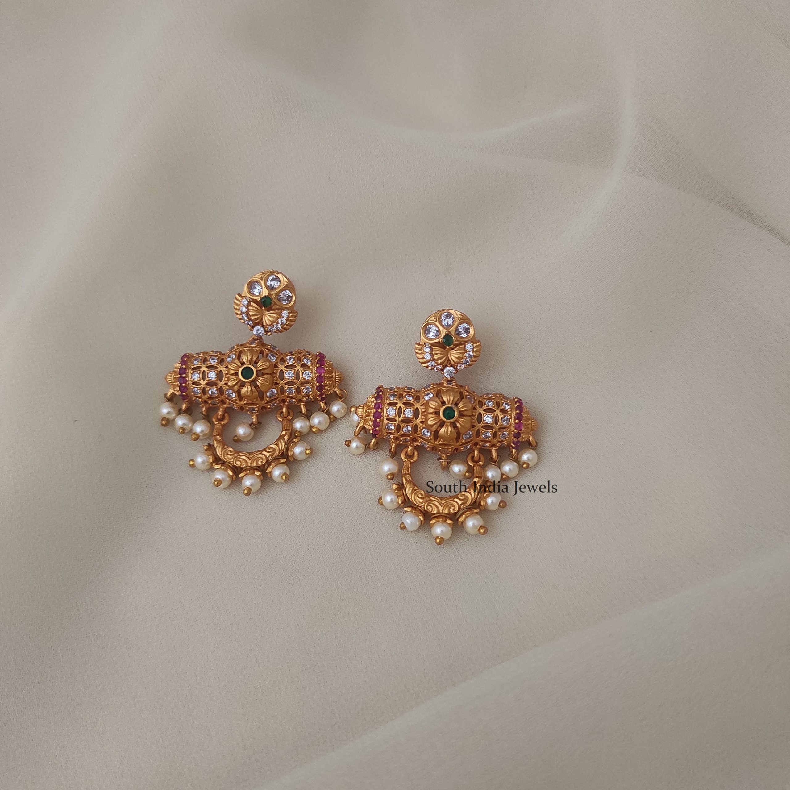 Style Thali Design Earrings