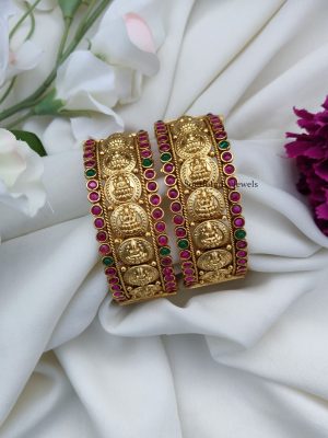 Traditional Lakshmi Coin Bangles