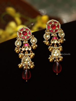 Traditional Polki Earrings (4)