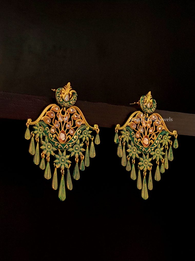 Awesome Chandbali Design Earrings