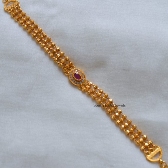 Beautiful Gold Polish Bracelet