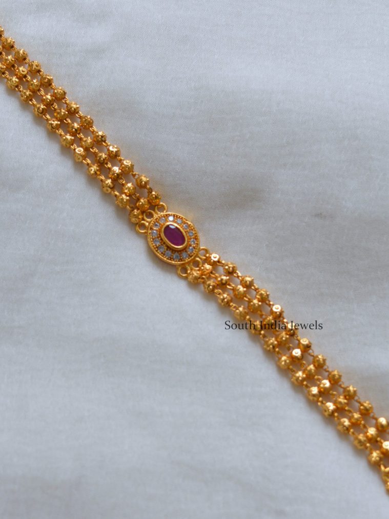 Beautiful Gold Polish Bracelet