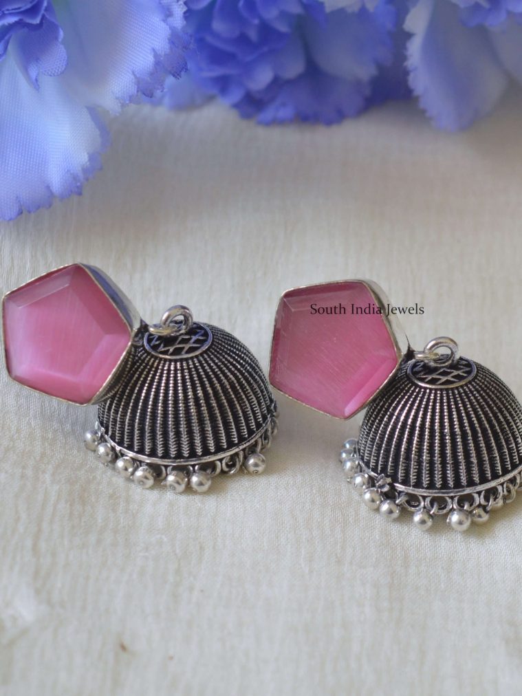 Classic German Silver Jhumkas