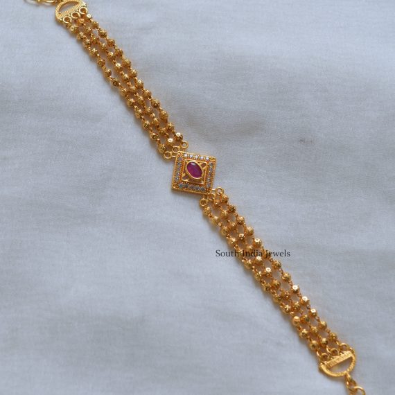 Classic Gold Polish Bracelet