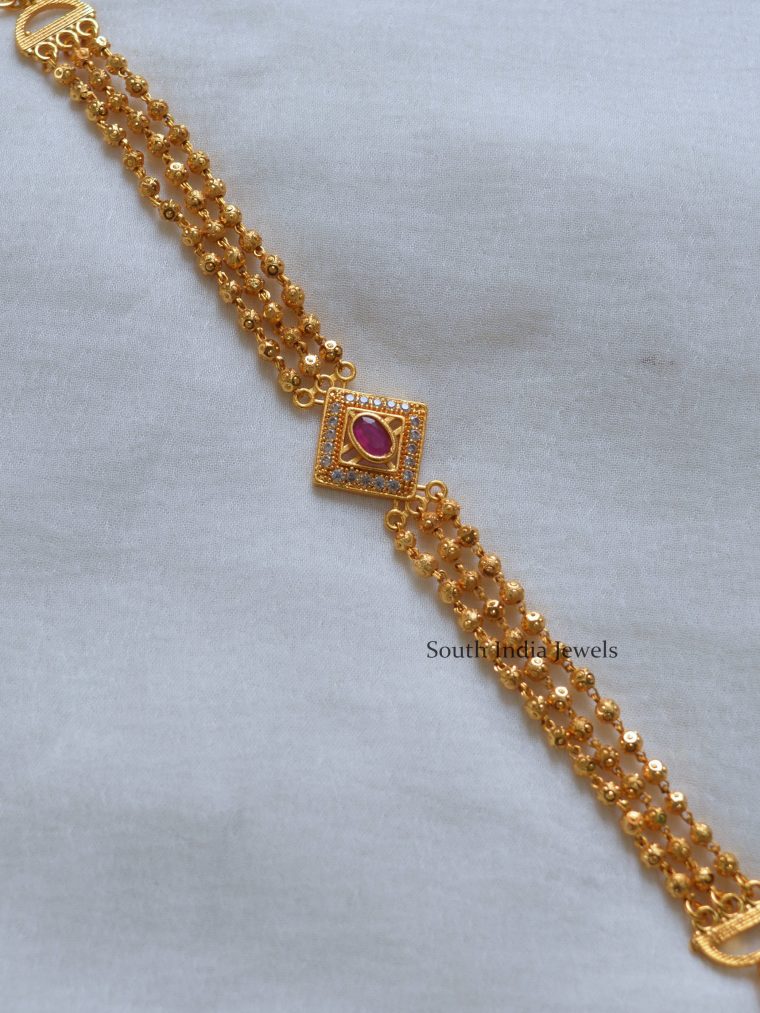 Classic Gold Polish Bracelet