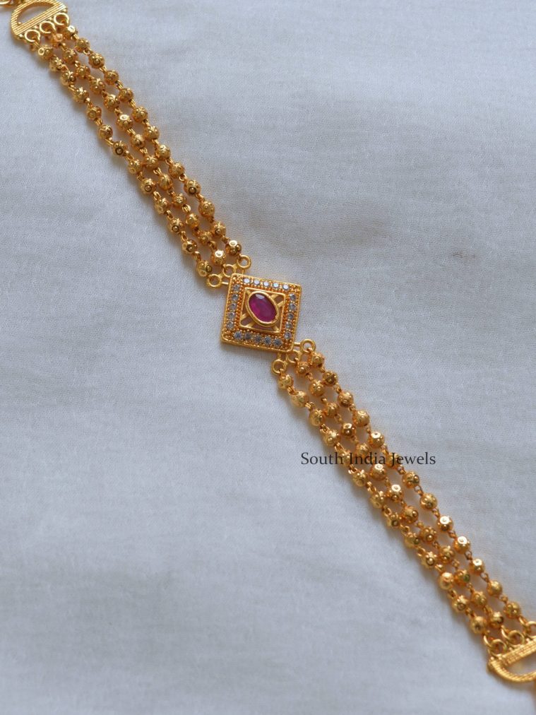 Classic Gold Polish Bracelet