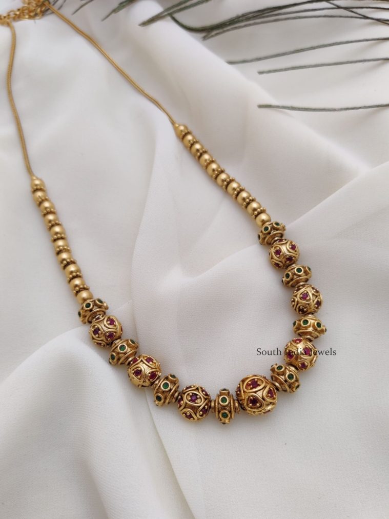 Cute Ball Design Necklace