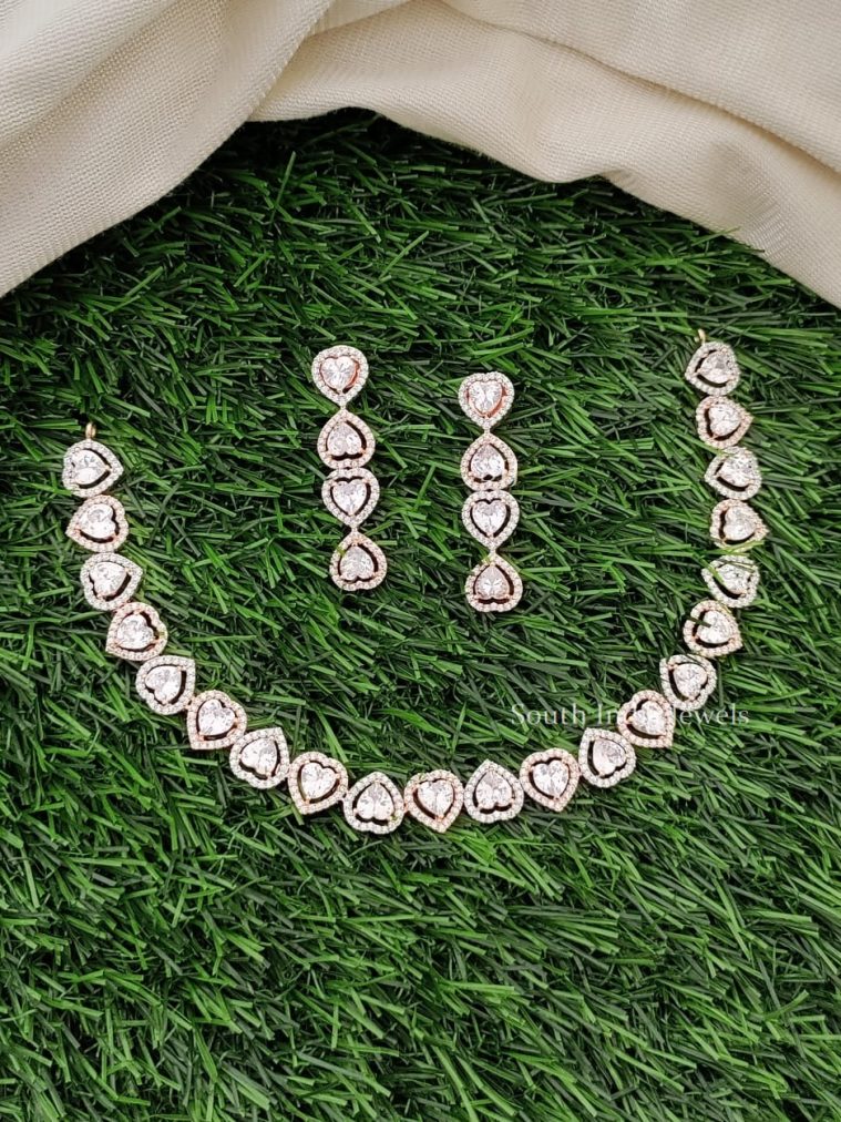 Cute CZ Stones Necklace