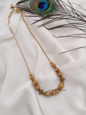 Dazzling Ball Design Necklace