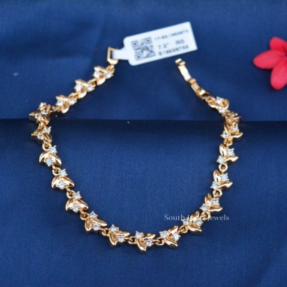 Dazzling Rose Gold Bracelet