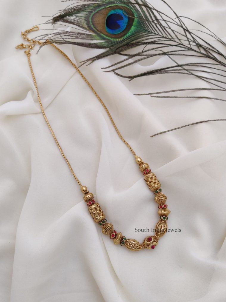 Elegant Ball Design Necklace